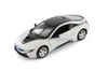 2018 BMW i8 Coupe, Blue & White - Showcasts 71359D - 1/24 Scale Set of 4 Diecast Model Toy Cars
