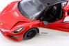 2023 Lotus Emira Heritage Edition, Red - Kinsmart 5456D - 1/34 Scale Diecast Model Toy Car