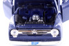 1956 Ford F-100 Pickup Truck, Dark Blue - Showcasts 77235BUD - 1/25 Scale Diecast Model Toy Car