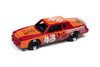 1982 Pontiac Grand Prix Stock Car, Red w/Orange Graphics, Johnny Lightning JLSF024/48B - 1/64 Scale