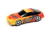 1990 Nissan 240SX Smoke Show Graphics, Red W/Yellow - Johnny Lightning JLSF024/48B - 1/64 Scale Car