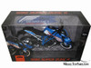 2015 KTM 1290 Super Duke R Patriot Edition, Blue - Automaxx 605102 - 1/12 Scale Diecast Model Toy Car