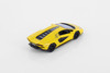 Lamborghini Countach LPI 800-4 Hardtop, Yellow - Kinsmart 5437D - 1/38 Scale Diecast Model Toy Car