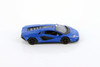 Lamborghini Countach LPI 800-4 Hardtop, Blue - Kinsmart 5437D - 1/38 Scale Diecast Model Toy Car