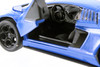 Lamborghini Countach LPI 800-4 Hardtop, Blue - Kinsmart 5437D - 1/38 Scale Diecast Model Toy Car