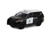 2015 Ford Police Interceptor Utility, Black - Greenlight 43010E/48 - 1/64 Scale Diecast Car