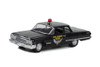 Ohio State Highway Patrol 1963 Chevy Biscayne, Black - Greenlight 43010A - 1/64 Scale Diecast Car