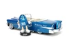 1956 Cadillac Eldorado Convertible w/ Blue M&M's Figure, Jada Toys 33726 - 1/24 Scale Diecast Car