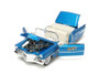 1956 Cadillac Eldorado Convertible w/ Blue M&M's Figure, Jada Toys 33726 - 1/24 Scale Diecast Car