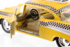 I Love New York 1957 Yellow Chevy Bel Air Taxicab - Showcasts 5360D-ILNY - 1/40 Scale Model Toy Car