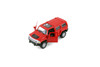 Hummer H3, Red - Showcasts 67401D - 1/43 Scale Diecast Model Toy Car