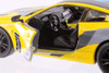 BMW M8 Competition Coupe Livery Edition, Yellow - Kinsmart 5425DF - 1/38 Scale Diecast Model Car