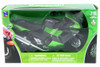 2011 Kawasaki ZX-14 Motorcycle, Black w/ Green - New Ray 57433B - 1/12 Scale Vehicle Replica