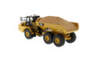 Caterpillar 745 Articulated Hauler Dump Truck with Removable Operator, Yellow - Diecast Masters 85528 - 1/50 scale Diecast Vehicle Replica