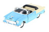 1955 Chevy Bel-Air Convertible, Blue - Sunnyside 5720D - 1/34 Scale Diecast Model Toy Car