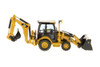 Caterpillar 420E Centre Pivot Backhoe Loader, Yellow - Diecast Masters 85143C - 1/50 scale Diecast Vehicle Replica