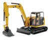 Caterpillar Mini Hydraulic Excavator, Yellow - Diecast Masters 85239 - 1/32 Scale Diecast Model Car