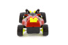 Friction Powered Spark Fighter w/Light, Orange - 8902D - Diecast Model Toy Car