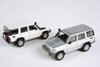 Toyota Land Cruiser LC76, Silver Pearl - Paragon PA55312SV - 1/64 scale Diecast Model Toy Car