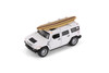 2008 Hummer H2 SUV w/Surfboard, Assorted Colors, Kinsmart 5337DS1 - 1/40 Scale Set of 12 Model Cars