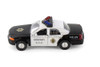 NYC Police Car, White/Black/Blue - Showcasts 9985DNY/3 - 5" Scale Set of 12 Diecast Model Toy Cars