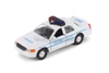 NYC Police Car, White/Black/Blue - Showcasts 9985DNY/3 - 5" Scale Set of 12 Diecast Model Toy Cars