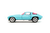 1966 Chevy Corvette Hardtop, Light Blue - Jada Toys 34852 - 1/32 Scale Diecast Model Toy Car