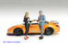On Air Figure 2, Interviewee, Blue /Gray - Showcasts AD-18402 - 1/18 Scale Diorama Figurine