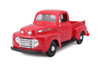 1948 Ford F-1 Pickup Truck, Blue & Red - Showcasts 37935 - 1/24 Scale Set of 4 Diecast Model Cars