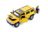 Hummer H3, Yellow - Showcasts 68240YL - 1/24 Scale Diecast Model Toy Car