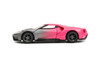 2017 Ford GT Hardtop, Gray Pink Gradient - Jada Toys 34851 - 1/32 Scale Diecast Model Toy Car