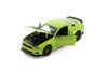 2014 Ford Mustang Street Racer Hardtop, Green w/Black Stripes - Showcasts 38506GN - 1/24 Scale Car