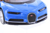 Bugatti Chiron, Blue - Showcasts 37514 - 1/24 Scale Set of 4 Diecast Model Toy Cars