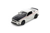 2014 Ford Mustang Street Racer Hardtop, White w/Black Hood, Showcasts 38506W - 1/24 Scale Model Car