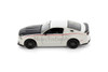 2014 Ford Mustang Street Racer Hardtop, White w/Black Hood, Showcasts 38506W - 1/24 Scale Model Car