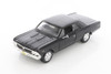 1966 Chevy Chevelle SS 396 Hardtop, Black & Red, Showcasts 37960/2 - 1/24 Scale Set of 4 Model Cars