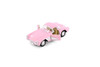 1957 Chevy Corvette Hard Top, Pink - Kinsmart 5316DPK - 1/34 Scale Set of 12 Diecast Model Toy Cars