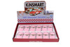 1957 Chevy Corvette Hard Top, Pink - Kinsmart 5316DPK - 1/34 Scale Set of 12 Diecast Model Toy Cars