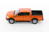 2019 Ford Ranger Pickup Truck, Blue & Orange - Showcasts 37521 - 1/27 Scale Set of 4 Diecast Cars