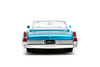 1963 Cadillac w/Display Base, Blue-White Gradient - Jada Toys 34897 - 1/24 Scale Diecast Model Car