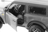 2021 Ford Bronco Badlands, Gray - Showcasts 38530GY - 1/24 Scale Diecast Model Toy Car