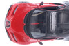 Bugatti Chiron, Black, Red, Blue - Showcasts 37524/14 - 1/24 Scale Set of 4 Diecast Model Toy Cars