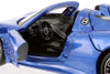 Porsche 918 Spyder, Gray & Blue - Showcasts 68243D - 1/24 Scale Set of 4 Diecast Model Toy Cars