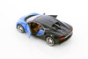 Bugatti Chiron Hardtop, Blue w/Black - Showcasts 38514BU - 1/24 Scale Diecast Model Toy Car