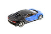 Bugatti Chiron Hardtop, Blue w/Black - Showcasts 38514BU - 1/24 Scale Diecast Model Toy Car