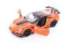 2019 Chevy Corvette ZR1 Hardtop, Orange - Showcasts 71356OR - 1/24 Scale Diecast Model Toy Car