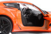 2019 Chevy Corvette ZR1 Hardtop, Orange - Showcasts 71356OR - 1/24 Scale Diecast Model Toy Car