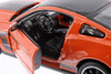 2012 Ford Mustang Boss 302 Hardtop, Orange - Showcasts 38269OR - 1/24 Scale Diecast Model Toy Car