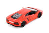 Lamborghini Aventador Coupe, Orange - Showcasts 37210 - 1/24 Scale Set of 4 Diecast Model Toy Cars