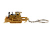 Caterpillar Micro D8T Track-Type Tractor Keychain, Yellow - Diecast Masters 85984 - Diecast Toy Car